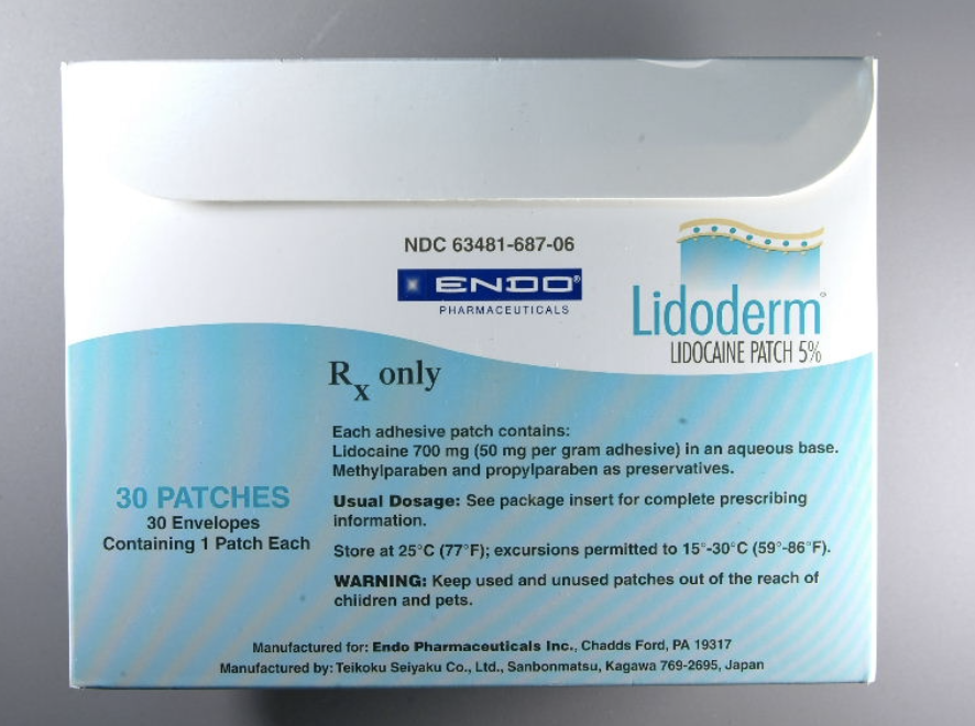 lidoderm patch, how to use the lidoderm patch